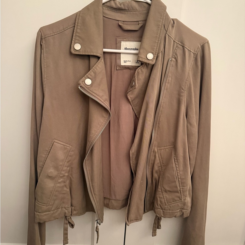 Abercrombie & Fitch Khaki Utility Jacket